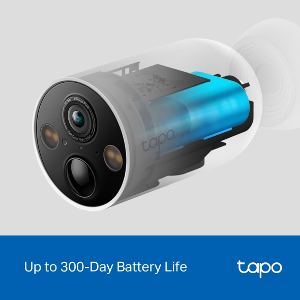 TP-Link Tapo C425 2K QHD Wire-Free Outdoor Security Camera - Image 6