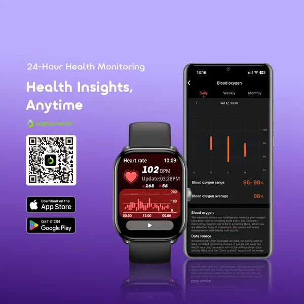 Oraimo Watch 6 Lite OSW-809 Smartwatch - Image 7