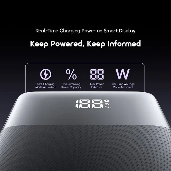 Oraimo PowerNova Q21 OPB-7200Q 20,000mAh 22.5W Fast-Charging Power Bank - Image 7