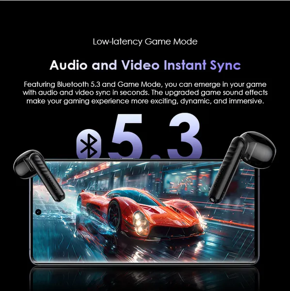 Oraimo FreePods Neo OTW-330S Half-In-Ear Wireless Earbuds - Image 10