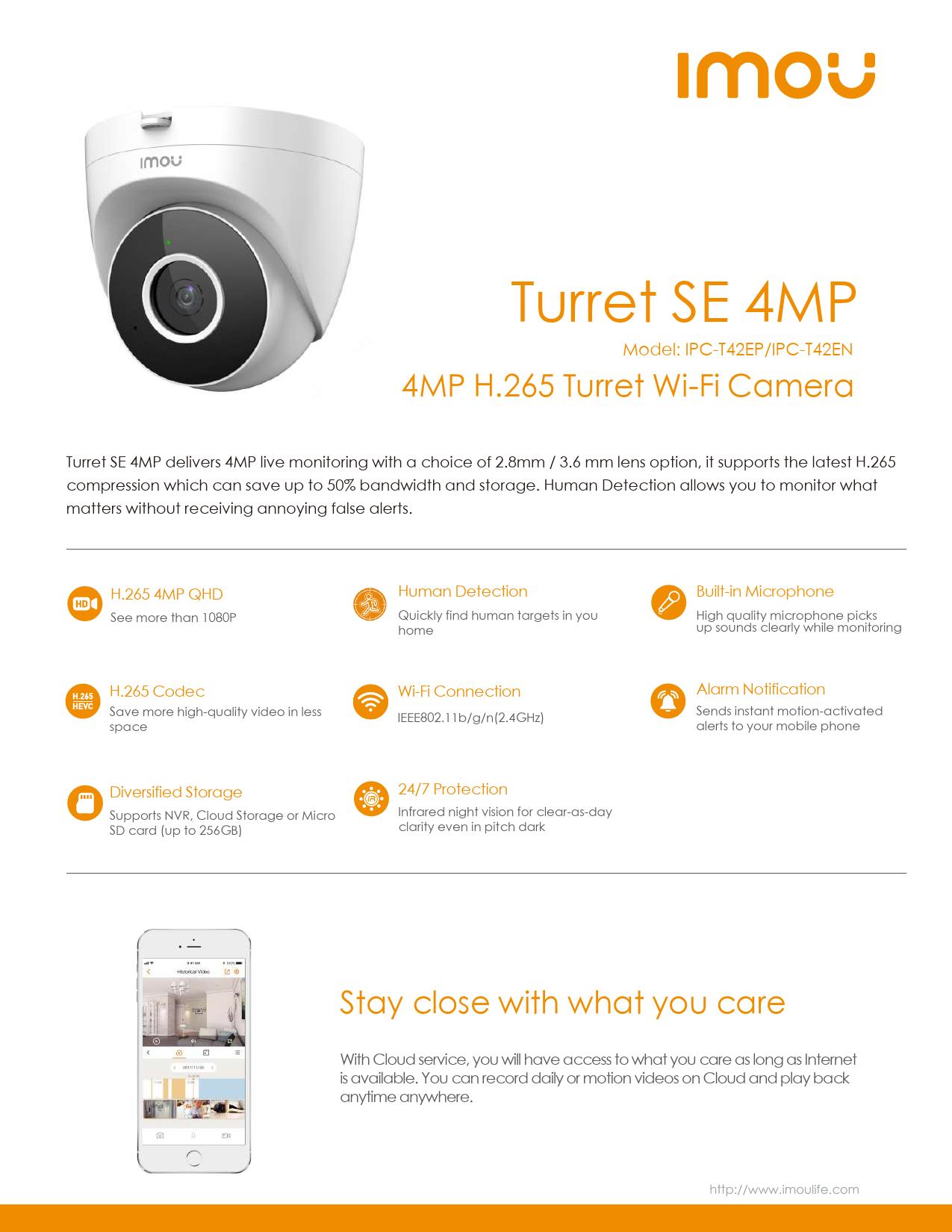 IMOU Turret SE 4MP Wi-Fi Security Camera - Image 7