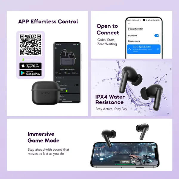 Oraimo SpaceBuds Lite OTW- 324 Wireless Earbuds - Image 10