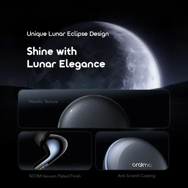 Oraimo SpaceBuds 2 OTW-631 – 52dB Hybrid ANC AI Translation Wireless Earbuds - Image 10