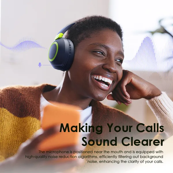 Oraimo BoomPop2S OHP-610S Wireless Over-Ear Headphones - Image 7