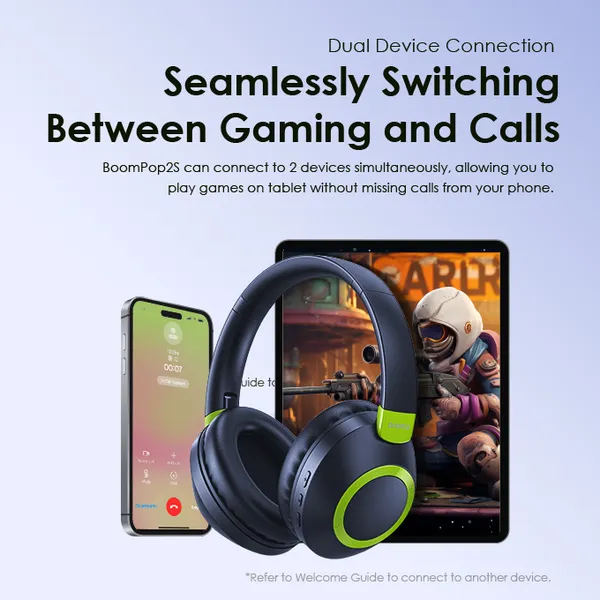Oraimo BoomPop2S OHP-610S Wireless Over-Ear Headphones - Image 8
