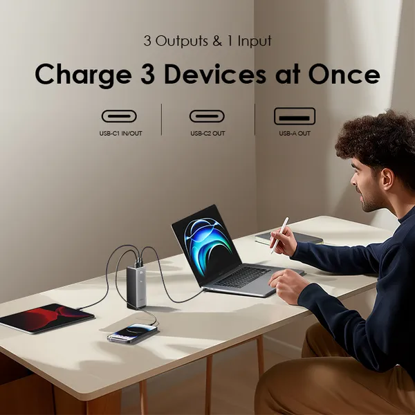Oraimo OPB-727SQ PowerJet 130 27,600mAh 130W Power Bank - Image 10