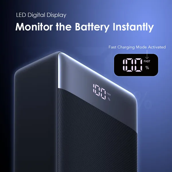 Oraimo PowerBox 400 Vision OPB-7400Q 40,000mAh 22.5W Power Bank - Image 9