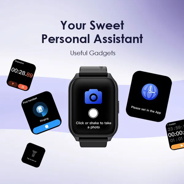 Oraimo Watch 4 Plus OSW-801 2.01" HD Smartwatch - Image 12
