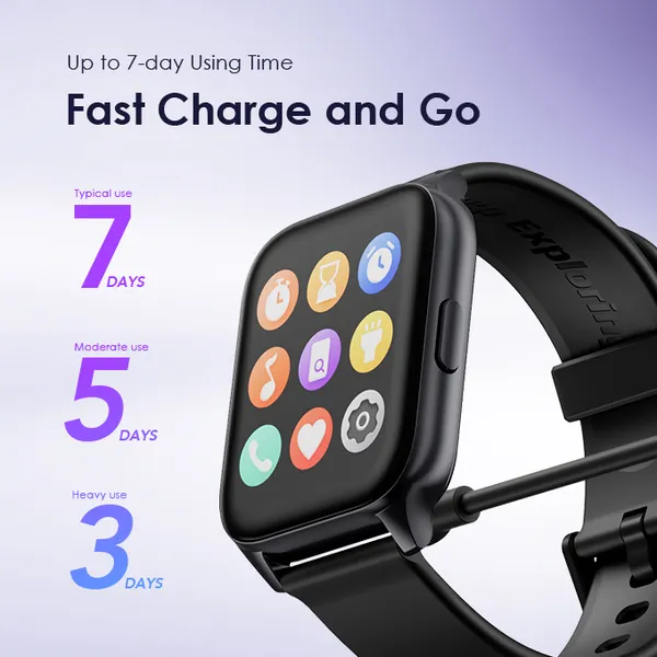 Oraimo Watch 4 Plus OSW-801 2.01" HD Smartwatch - Image 8
