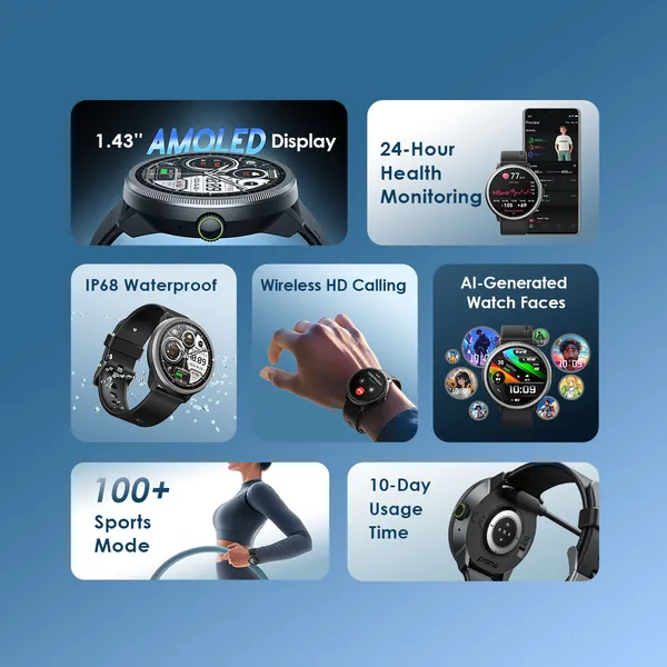 Oraimo Watch 5R OSW-820 Smartwatch - Image 3