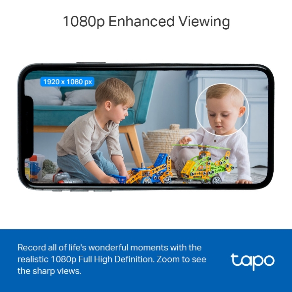 TP-Link Tapo C100 Home Security Wi-Fi Camera - Image 8