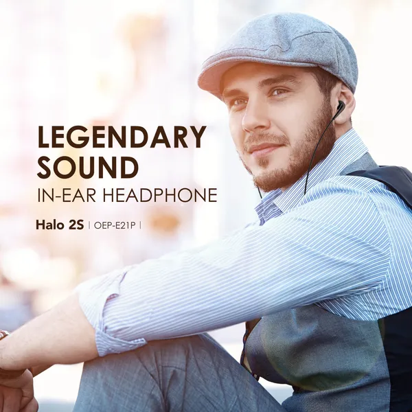 Oraimo OEP-E21P Halo 3 Wired Earphones - Image 2