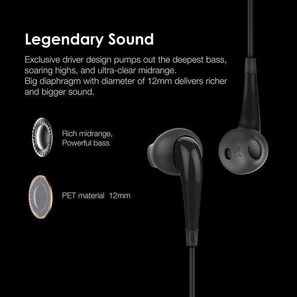 Oraimo OEP-E21P Halo 3 Wired Earphones - Image 3