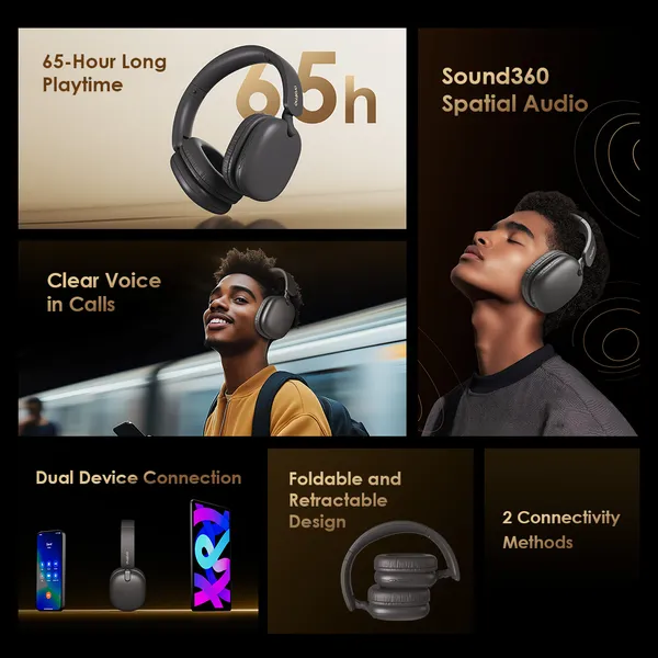 Oraimo BoomPop Lite OHP-317 Wireless Headphones - Image 4