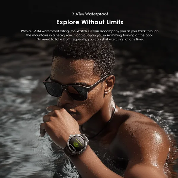 Oraimo Watch GT OSW-852H 1.43" AMOLED GPS Smartwatch - Image 2