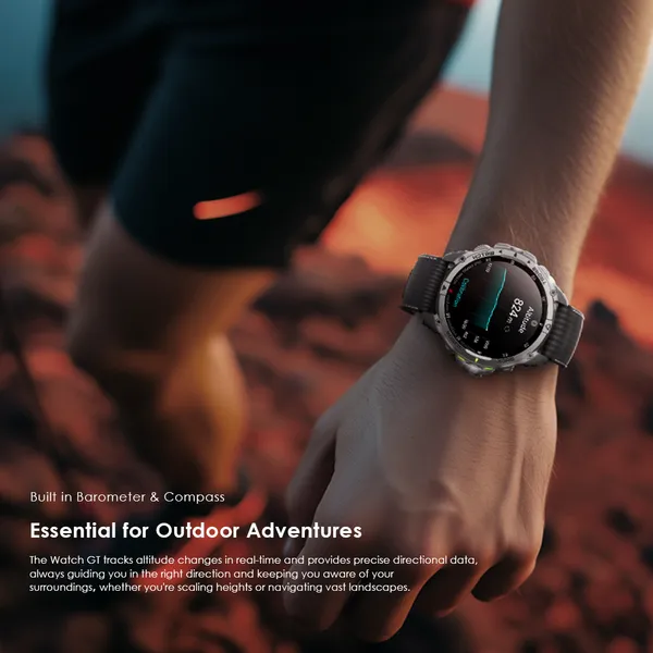 Oraimo Watch GT OSW-852H 1.43" AMOLED GPS Smartwatch - Image 9