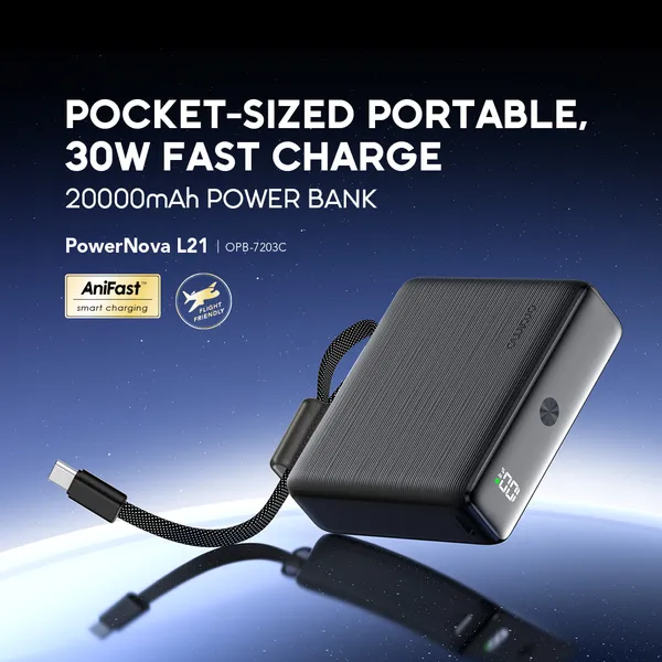 Oraimo PowerNova L21 OPB-7203C 20,000mAh 30W Power Bank - Image 3