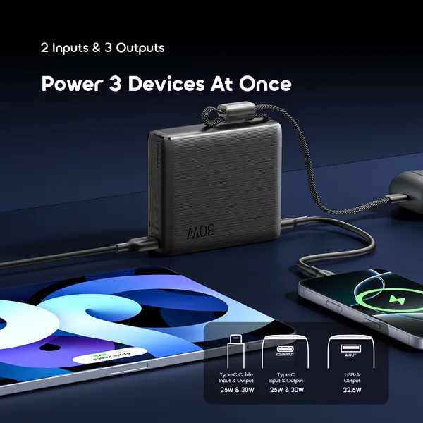 Oraimo PowerNova L21 OPB-7203C 20,000mAh 30W Power Bank - Image 7