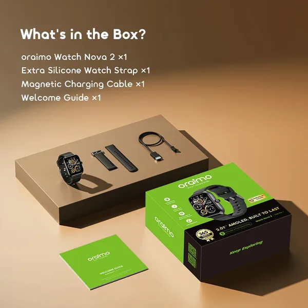 Oraimo Watch Nova 2 OSW-814 Smartwatch - Image 12