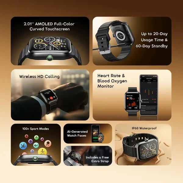 Oraimo Watch Nova 2 OSW-814 Smartwatch - Image 3
