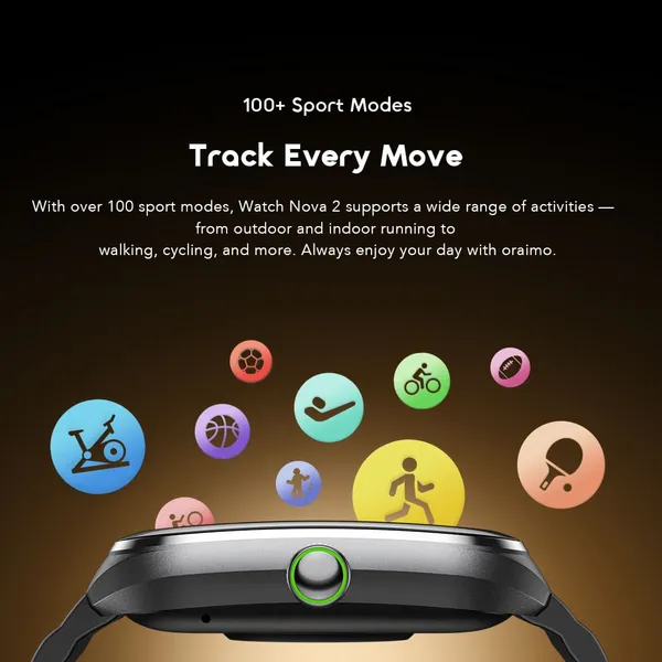 Oraimo Watch Nova 2 OSW-814 Smartwatch - Image 8