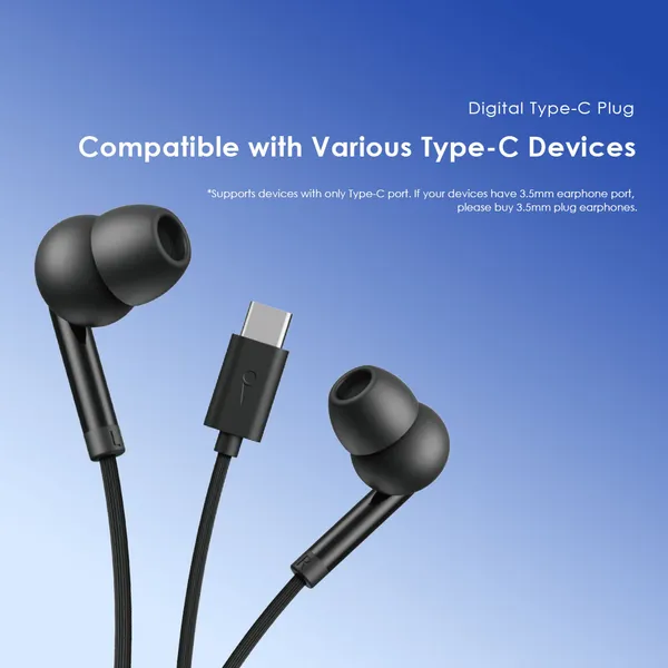 Oraimo OEP-320C Conch 2C Type-C Wired Earphones - Image 7