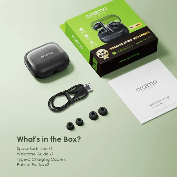Oraimo SpaceBuds Neo Spatial Audio Earbuds - Image 12