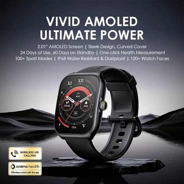 Oraimo Watch Nova AM OSW-812 Smartwatch - Image 2