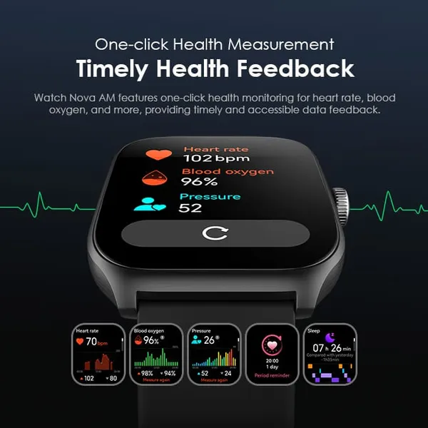Oraimo Watch Nova AM OSW-812 Smartwatch - Image 8