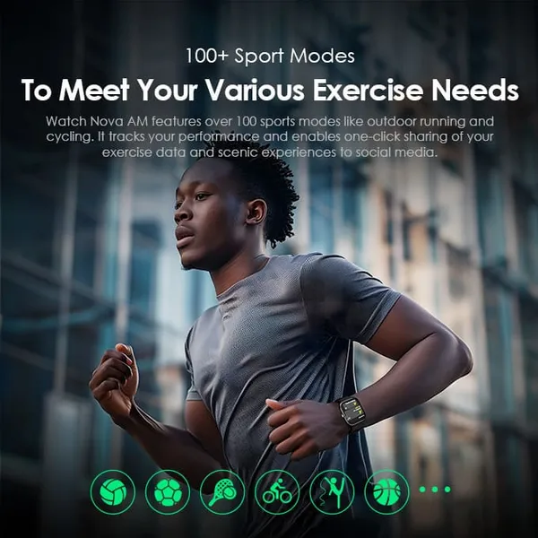 Oraimo Watch Nova AM OSW-812 Smartwatch - Image 9