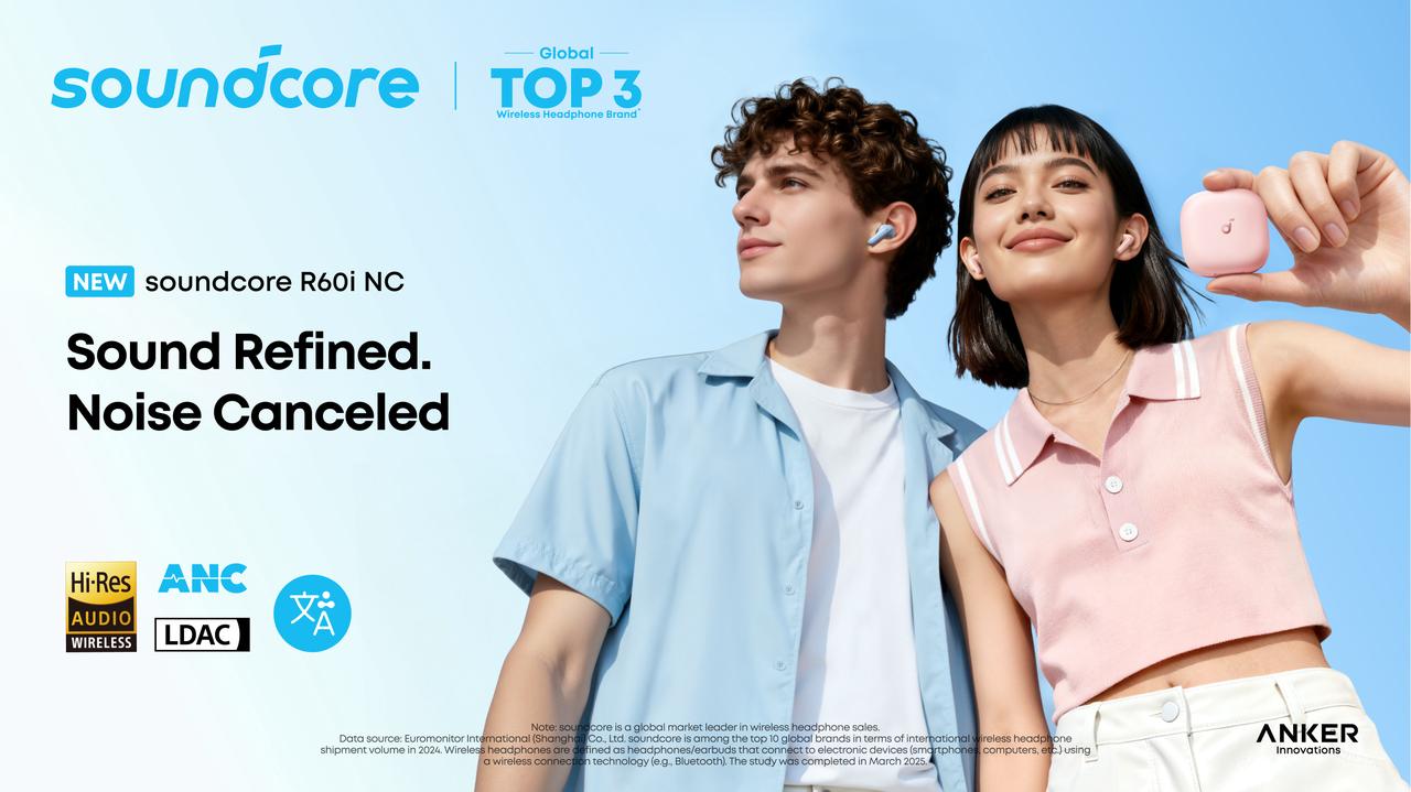 Soundcore Anker R60i NC Wireless Earbuds with Adaptive ANC - Image 3