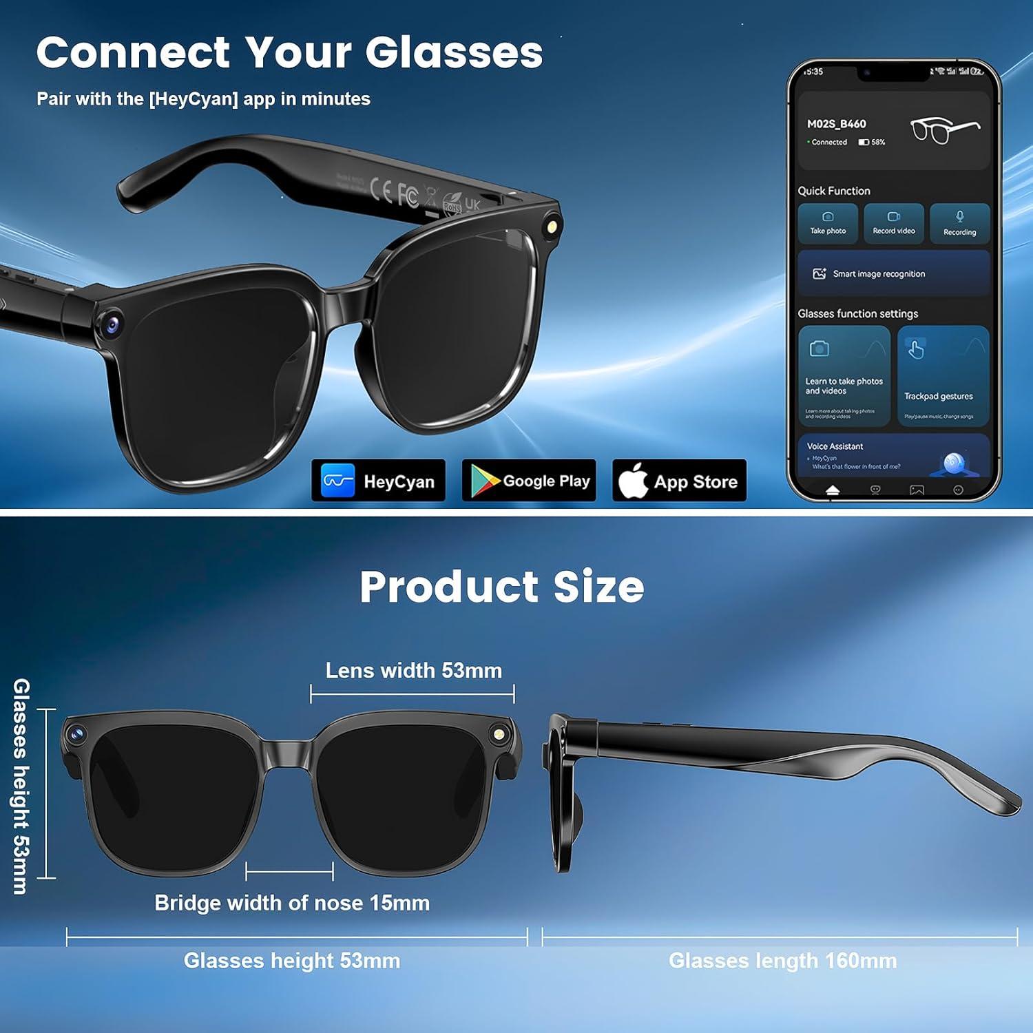 AI Smart Glasses W630 - Image 4